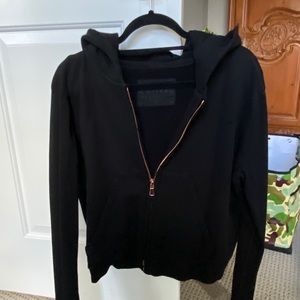 Frank and Eileen T lab Black hoodie size large